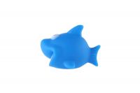 Žralok zvířátko svítící ve vodě plast 6cm na baterie 2 barvy 24ks v boxu Teddies
