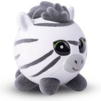 Zvířátko Flockies Zebra Zori plyš 4cm v sáčku TM Toys