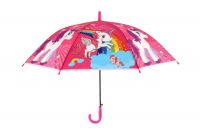 Deštník vystřelovací 66cm kov/plast 6 barev v sáčku Teddies
