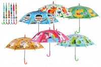 Deštník vystřelovací 66cm kov/plast 6 barev v sáčku Teddies