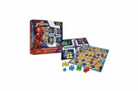 Soubor her 2v1 Člověče, nezlob se, Hadi a žebříky Spider-Man v krabici 25x25x5,5cm