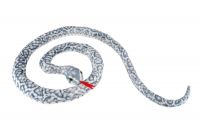 Had plyšový 200cm bílo-šedý Teddies