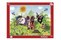 Puzzle deskové Krtek a kapela 29x37cm 40 dílků ve fólii Dino