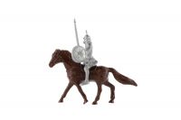 Figurky rytíři s koňmi plast 5-7cm v sáčku Teddies