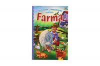Omalovánky+aktivity/Maľovanky+aktivity Na farmě/Na farme 4ks + pastelky CZ + SKverze v sáčku 21x29cm FONI Book