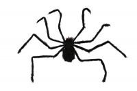 Pavouk velký plyš 125x8cm v sáčku 22x24x7cm karneval Teddies