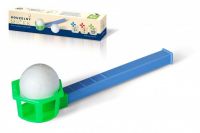 MAGIC BALL modrý kouzelný míček foukací hlavolam v krabičce 22x4,5x3cm