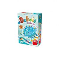 Duhová medúza dětská společenská hra v krabičce 9x13x4cm Dino