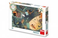 Puzzle Vesmír - Najdi 10 předmětů 47x33cm 300 dílků XL v krabici 27x19x4cm Dino