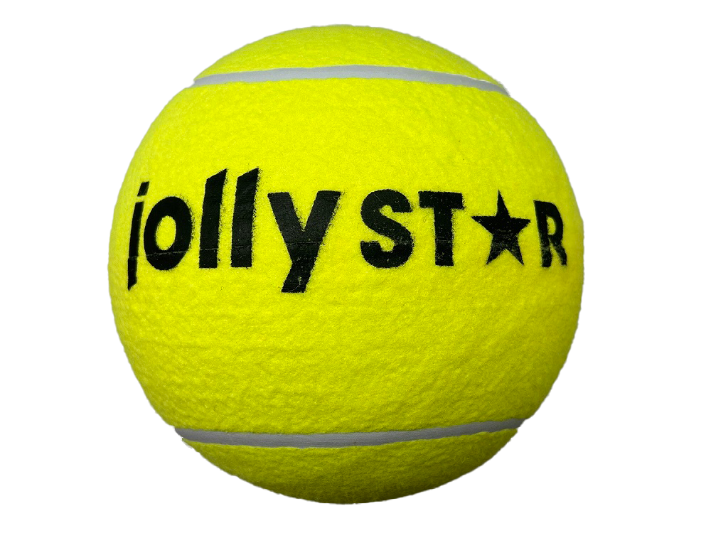 Tenisový míček XXL JollyStar 23 cm žlutý Alltoys
