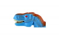 Dinosaurus T-Rex plast 18cm na baterie se zvukem se světlem v krabici 21x15x6,5cm Teddies