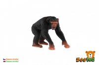 Šimpanz učenlivý zooted plast 7cm v sáčku
