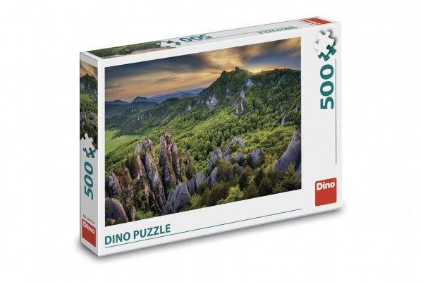 Puzzle Súlovské skály 47x33cm 500 dílků v krabici 34x23x3,5cm Dino