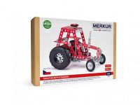Stavebnice MERKUR 057 Traktor s řízením 208ks v krabici 26x18x5,5cm Merkur Toys