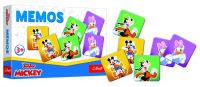 Pexeso papírové Mickey Mouse společenská hra 30 kusů v krabici 21x14x4cm Trefl