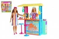 Barbie Love ocean - plážový bar s doplňky plast v krabici 28x33x7cm Teddies