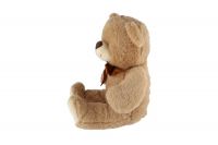Medvěd s mašlí plyš 45cm béžový v sáčku 0+ Teddies
