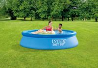 Bazén INTEX EASY SET POOL s nafukovacím prstencem 244x61cm v krabici