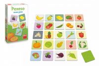 Pexeso Ovoce a zelenina 48ks pevných kartiček v krabičce 11,5x18x3,5cm Dino