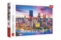 Puzzle Pittsburgh, Pensylvánie, USA 1000 dílků 68,3x48cm v krabici 40x27x6cm Trefl