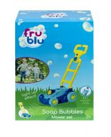 Bublifuk FRU BLU sekačka plast sada na výrobu mýdlových bublin+náplň 0,4L na bat. v krab. 20x28x13cm TM Toys