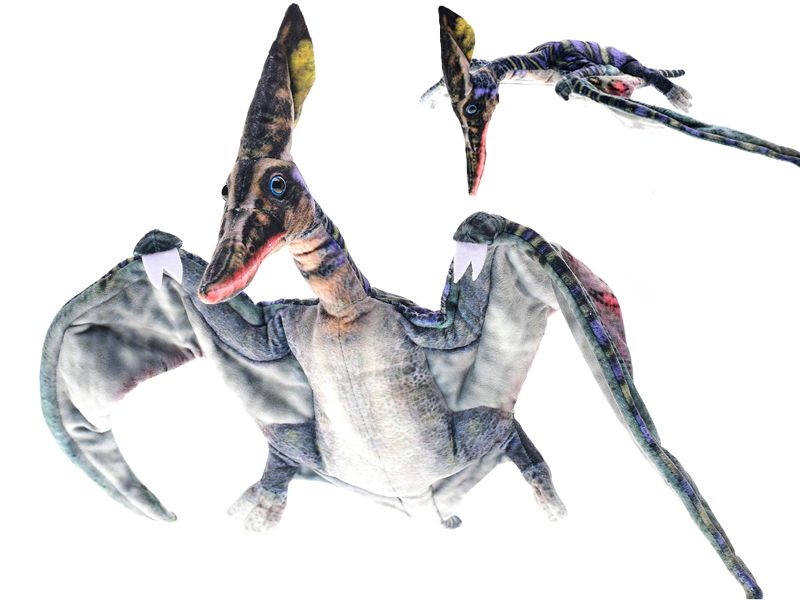 Pterosaurus plyšový 66cm 0m+ v sáčku Mikro Trading