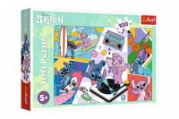 Puzzle Vzpomínky Lilo&Stitch 100 dílků 41x27,5cm v krabici 29x19x4cm