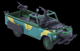 Stavebnice Monti 29 Commando Land Rover 1:35 v krabici 22x15x6cm SEVA