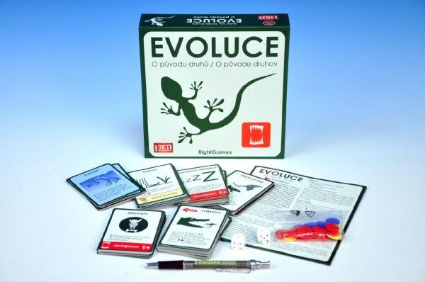 Evoluce - O původu druhů společenská hra v krabici (Hra roku 2011) PEXI