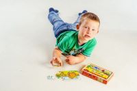 Puzzle dřevěné Moje první zvířátka hračka ze dřeva pro děti od 1 roku Teddies