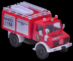 Stavebnice Monti 16 Fire Brigade Mercedes Unimog 1:48 v krabici 22x15x6cm SEVA