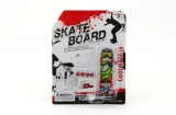 Skateboard prstový plast 10cm s doplňky asst na kartě Teddies